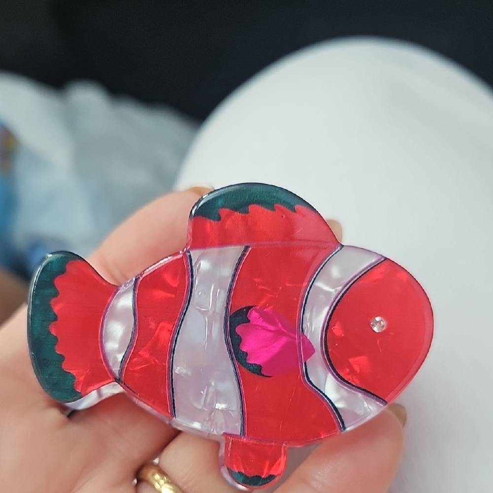 Colorful Fish Hair Clips Set - Picture 12 of 13